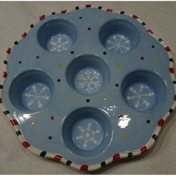 Temp-tations Presentable Ovenware Tara Snowflake - Picture 4 of 7